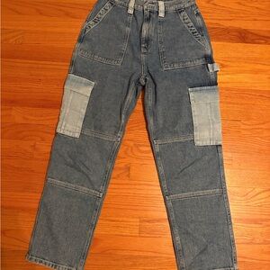 PacSun Women’s Denim Cargo Jeans